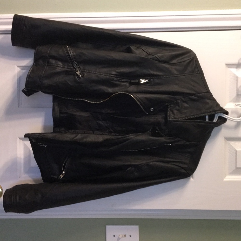 Leather jacket